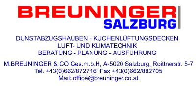 Lüftungsbau Breuninger Salzburg